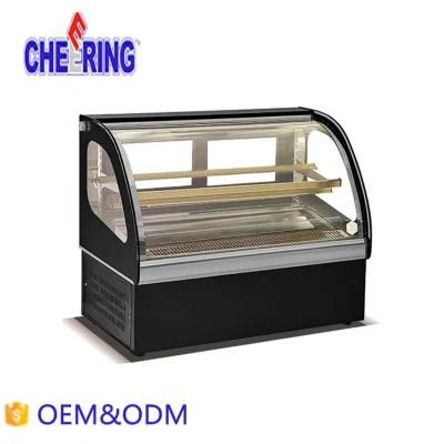 Cheering Commercial Counter-Top Desserts/Cakes Refrigerated Display Showcase (SCLG-80F)