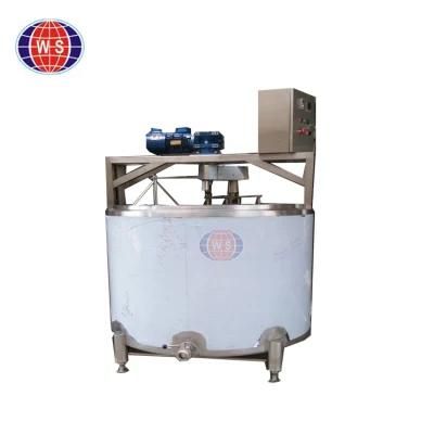 100L 200L 300L 500L Stainless Steel Processing Cheese Vat Mixing Tank Cheese Making ...