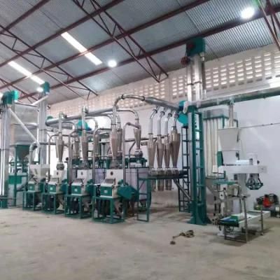 Popular Automatic 30t/24h Wheat Flour Milling Machine Complete Line