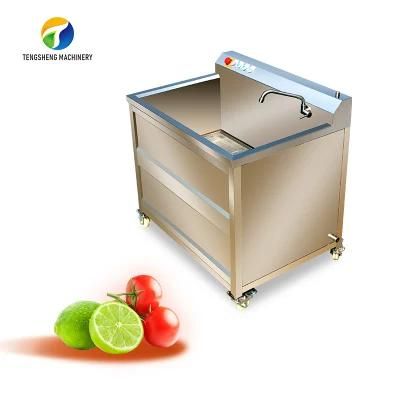 High Pressure Spraying Washing Fruit Vegetable Washer Bubble Cleaning Machine Industrial ...