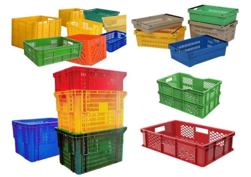 Industrial Chicken Farm Crate Trays Bins Basket Tray Washer Washing Machine