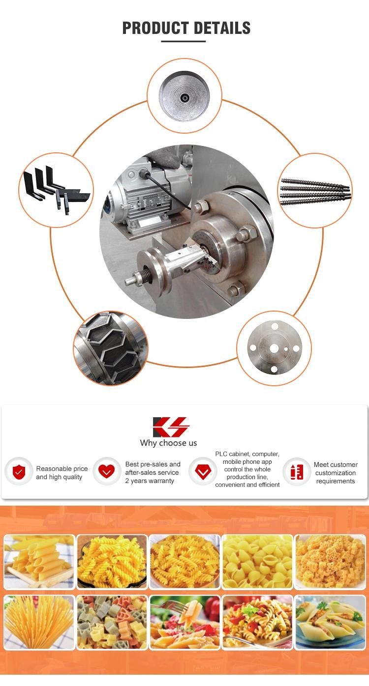 Industrial Baby Pasta Macaroni Rice Straw Extrusion Machine