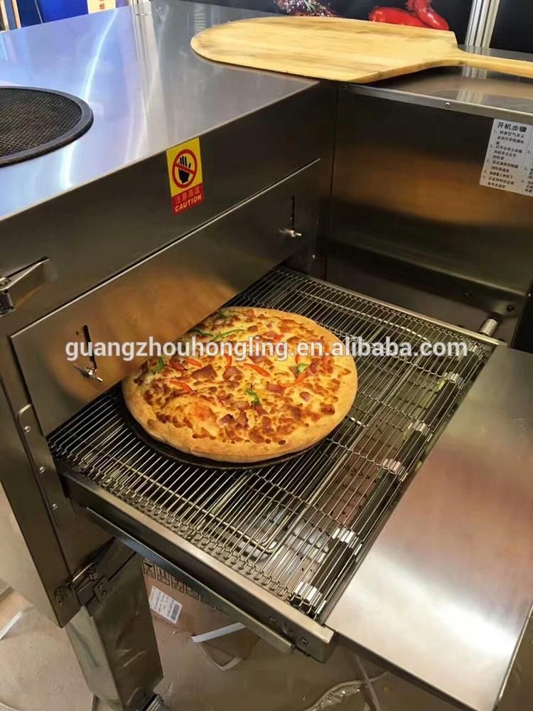 32 Inch Gas Conveyor Pizza Oven (Hot Air Convection)