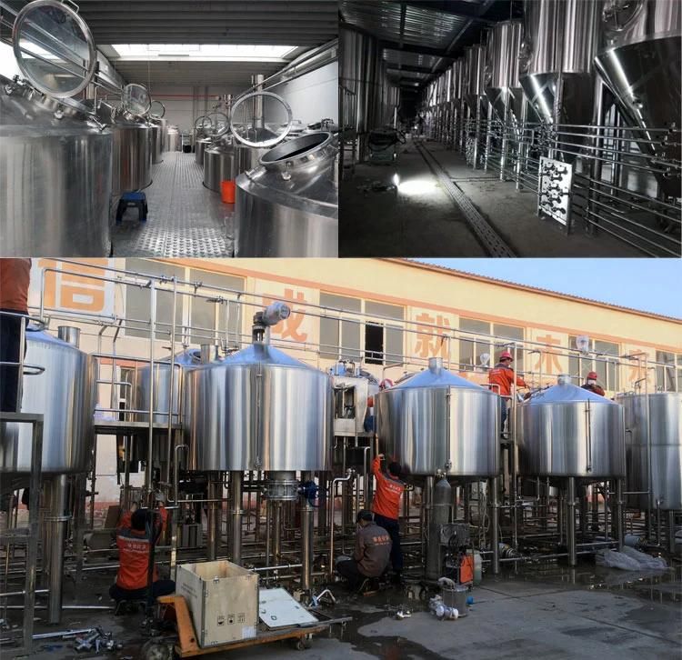 Stainless Steel Beer Mash Brewhouse System for Beer Brewing