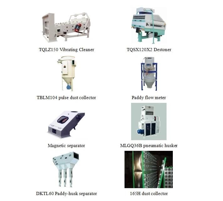 18-500 Ton/ Day Complete Auto Rice Mill/Milling Machine