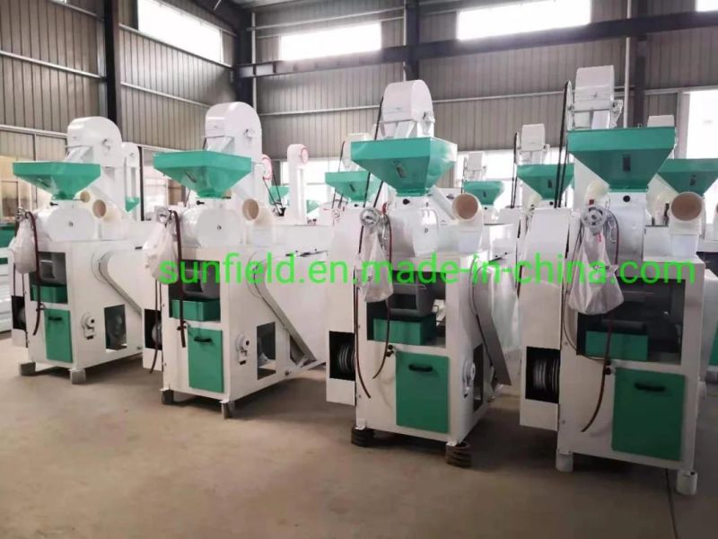 Sunfield Manufacturer Price Grain Processing Machinery Agro Equipment Rice Milling Machine with 30HP Diesel Engine Electric Power