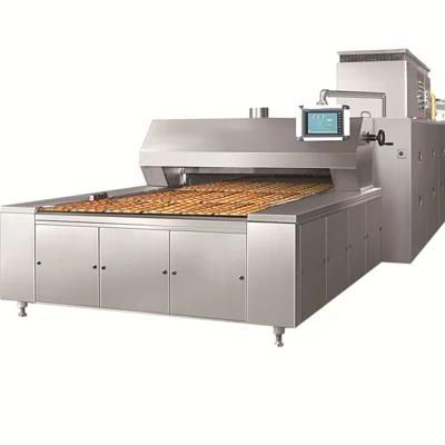 Tunnel Continuous Industrial Microwave Infrared Pizza Oven