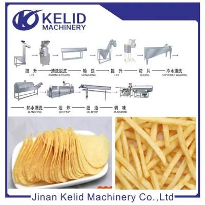 New Condition High Quality Crispy Potato Chips Machine