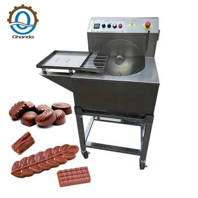 Mini Tempered Chocolate Tempering Machine Small Mould Molding Melting Machinery Enrobing ...