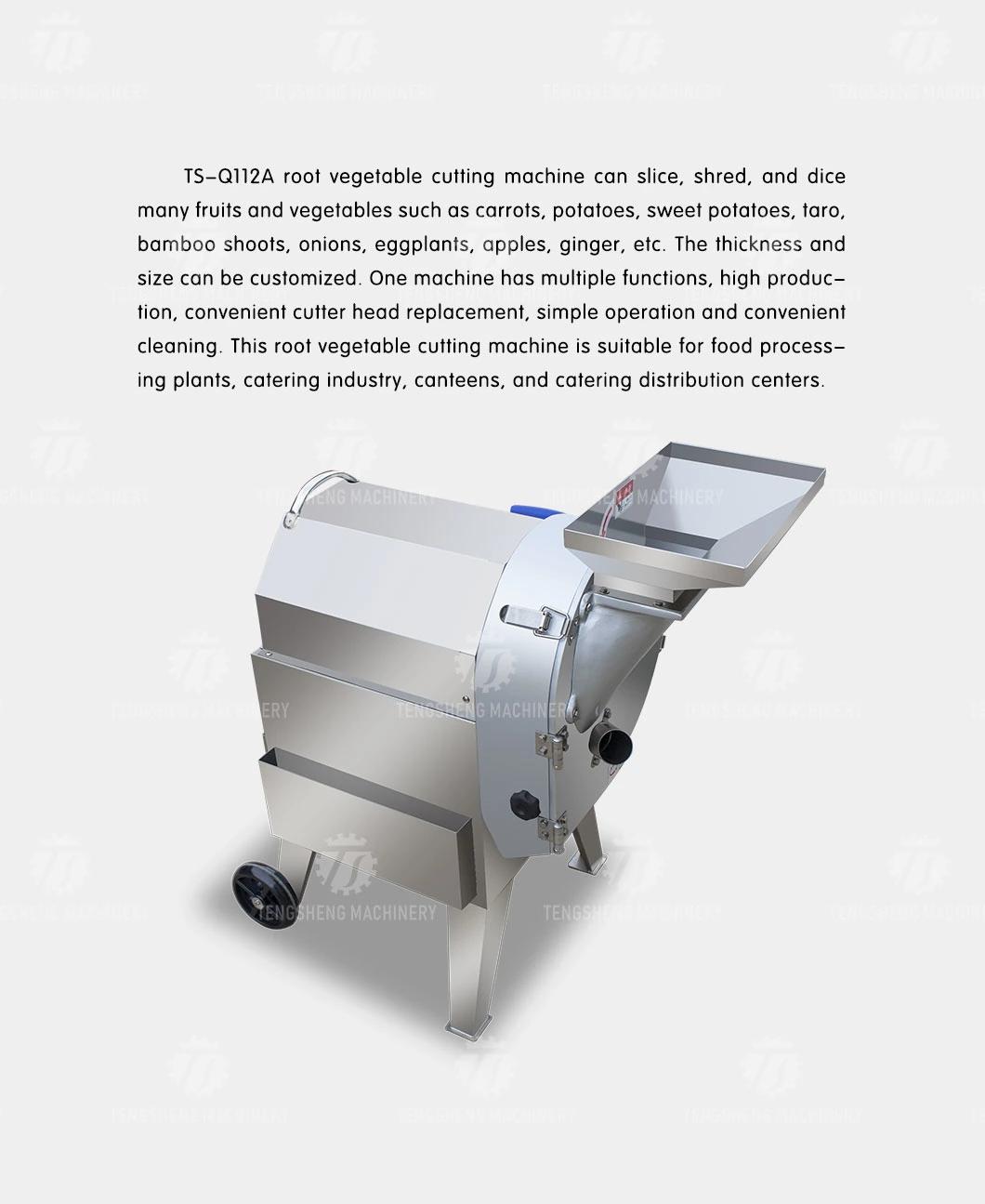 Automatic Vegetable Cutting Slicing Onion Chopper Food Processing Machine (TS-Q112A)