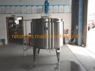 Ice Cream Batch Pasteurizer SS304 Pasteurization Tank