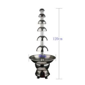 6 Tiers Commercial Stainless Steel Chocolate Fountain (CT-1018)