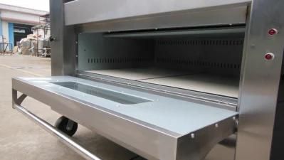 Commercial Industrial Bakery Gas Deck Pizza Bread Baking Oven