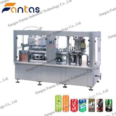 Full Automatic Carbonated Liquid Mineral Soda Water Bottling Filling Capping Sealing ...