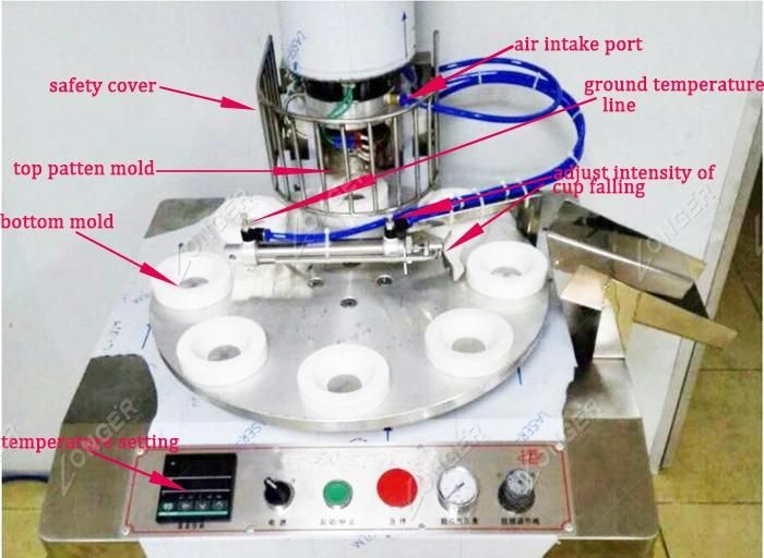 Cheese Tart Press Maker Machinery Pie Crust Making Machine