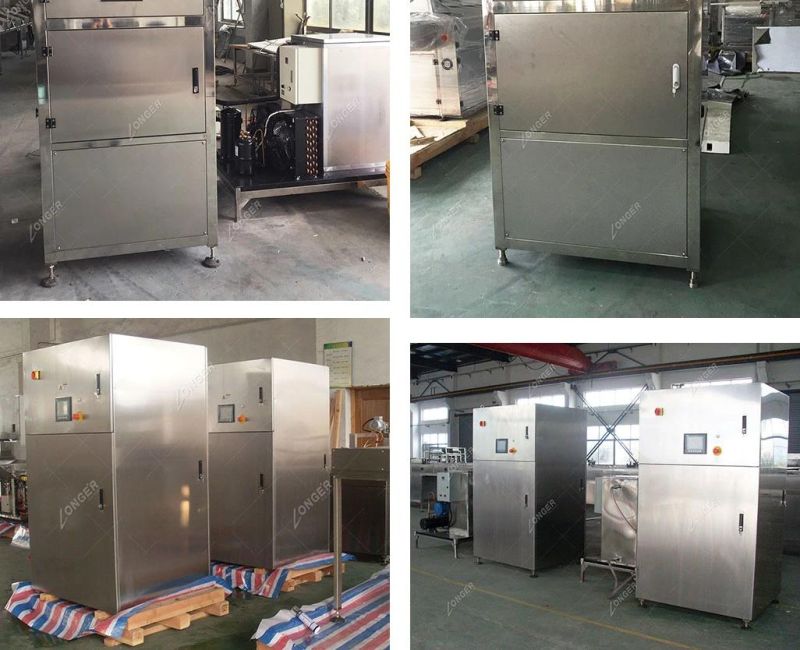 15kw Chocolate Enrobing and Tempering Machine with Cooling Belt