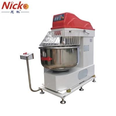 Commercial Bakery Baking Machine Dough Kneader 125kg Flour Spiral Dough Mixer