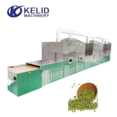 Industrial Microwave Okara Mung Bean Dehydrated Drying Stetilization Machine