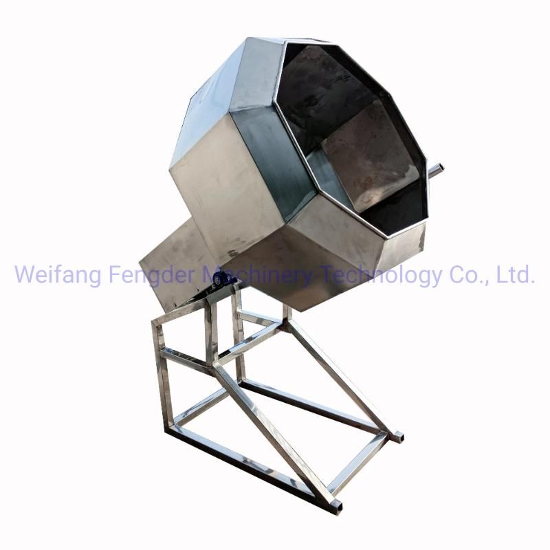 Octagonal Mixer Peanut Seasoning Coating Machine