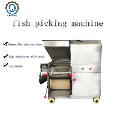 High Efficiency Meat Bone Separator Pressing Machine Fish Meat Bone Separating Equipment