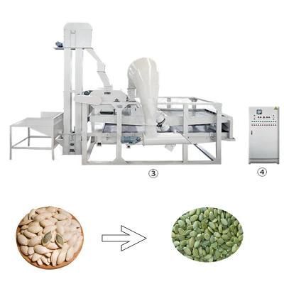 Agricultural Machinery Supplier Pumpkin Seed Peeling Squash Seed Dehuller Machine