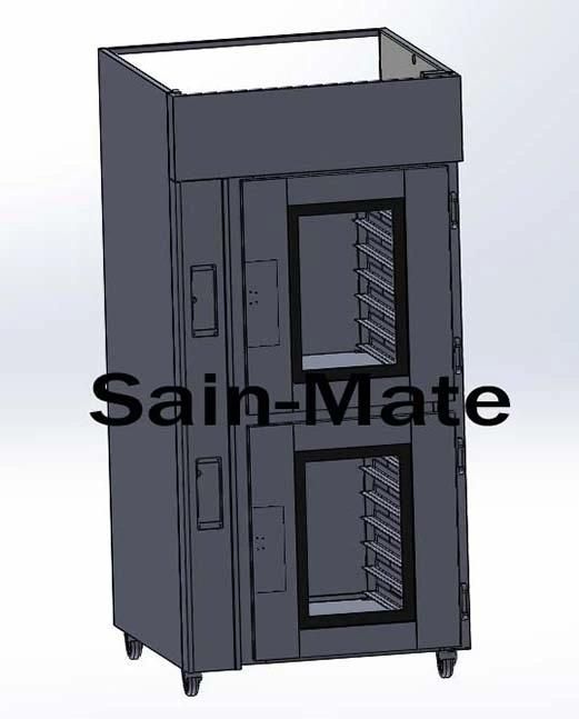 Double Doors 18trays Stainless Steel High Density 50mm PU Isolated Proofer