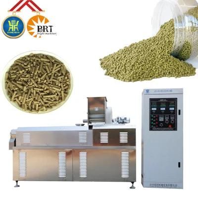 2ton/H Dog Cat Pet Food Machine Sinking Floating Fish Feed Making Extruder Machinery