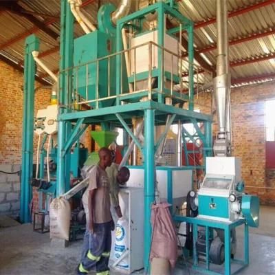 Factory Best Price Maize Mill Machine Corn Grinding Equipment Automatic Line