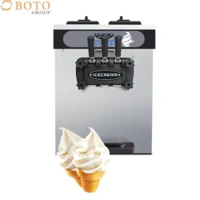 Commercial Soft Ice Cream Maker 2 +1 Mixed Soft Ice Cream Machine
