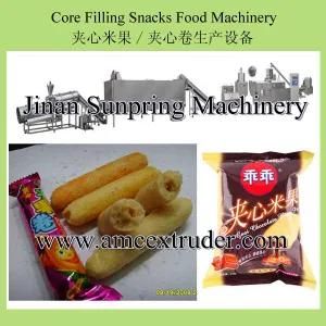 Core Filling Snacks Extruder Machinery