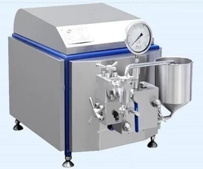 200L 500L 1000L/25MPa Lab Small High Pressure Homogenizer for Milk