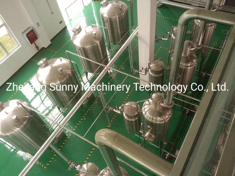 Forced Circulating Evaporator Suitable for Raw Material in Chemical Food Pharmaceutical