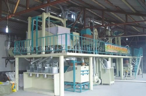 Corn Maize Flour Meal Bran Grits Processing Grinding Milling Machine