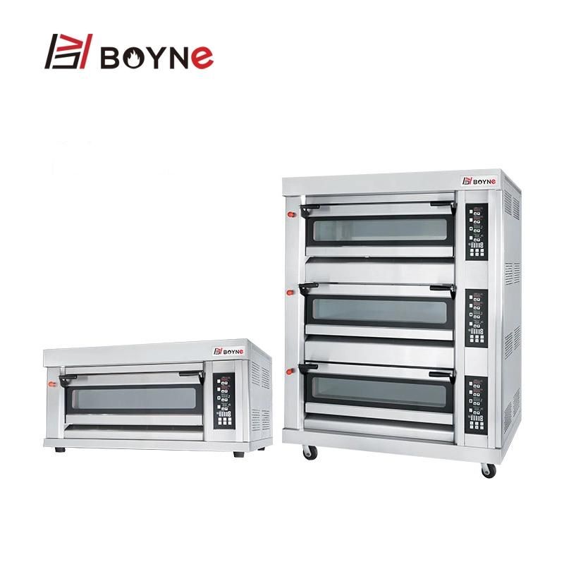 Bakery Shop Bread Machine Stainless Steel Gas Baking Oven