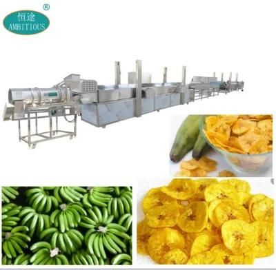 Plantain Chips Machine Banana Chips Slicing Plantain Chips Making Production Line
