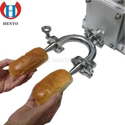 High Efficiency Puff Cream Filling Machine / Donut Ice Cream Filling Machine / Chocolate ...