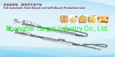Automatic Soda Cracker Biscuit Making Machine Production Line Cookie Machine