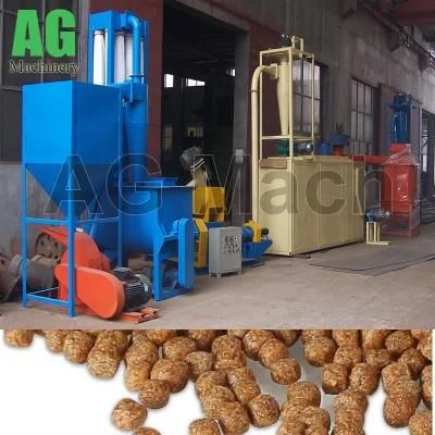 Pet Food Making Machine Cat Dog Food Pellet Production Line