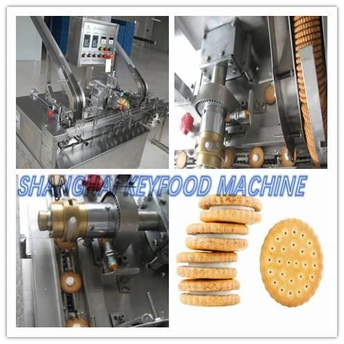 Automatic Biscuit Machine with Cream Chocolate Sandwich