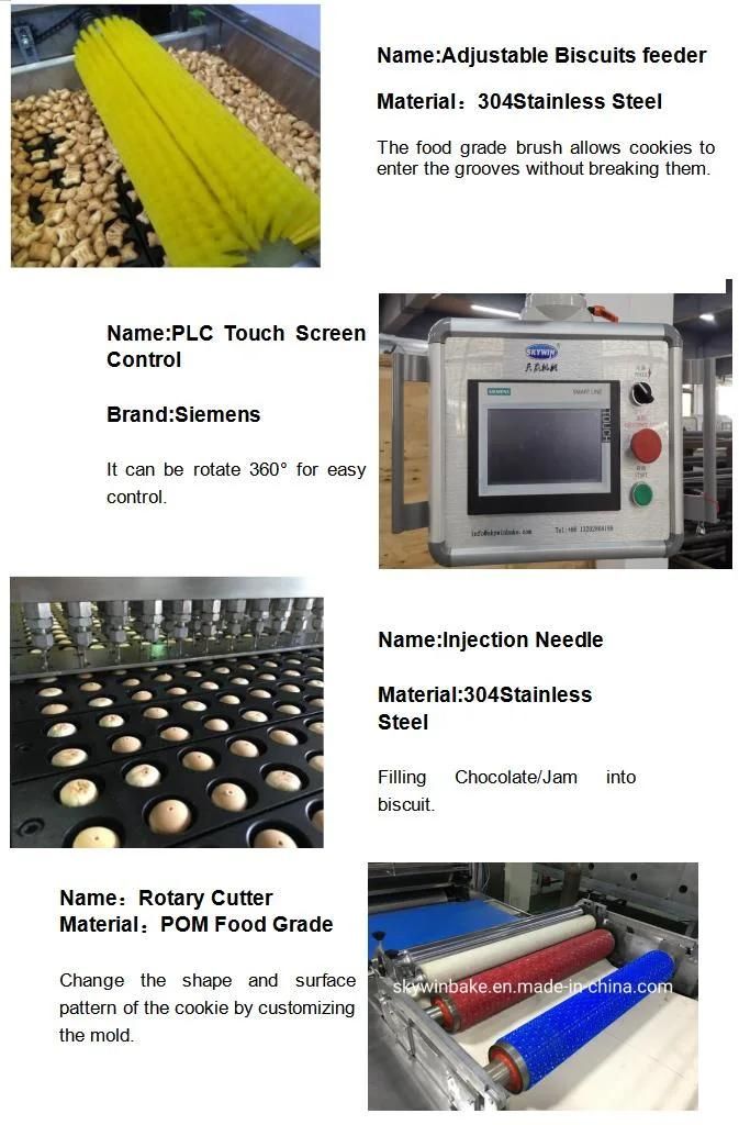 Food Machinery Hard Biscuit & Soda Making Machine/Hello Panda Production Line with Packing Machine