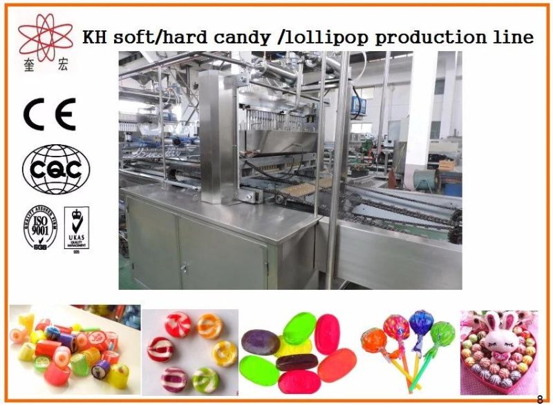 Ce Approved Automatic Hard Candy Making Machine