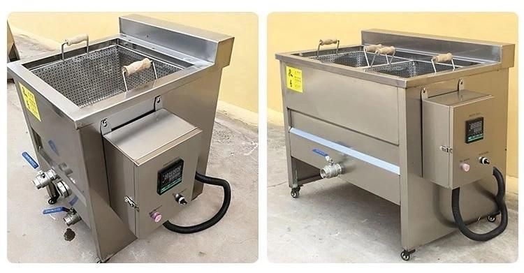 Chinese Industrial SUS304 Crisp Frying Machine Meet Frying Machine for Sale