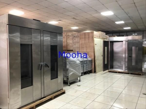Commercial 64 Trays Dough Proofer Stainless Steel Bread Prover Electric Dough Fermentation Machine Bakery Machines Baked Food Proofer