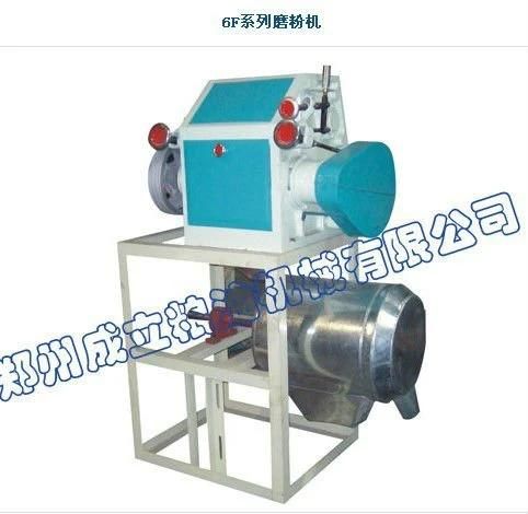 6f Wheat Flour Mill Milling Machines, Mini Self-Feeding Roller Maize Corn Flour Mill, Small Grain Roller Mill