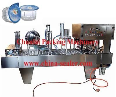 Linear Type Cup Filling and Sealing Machine
