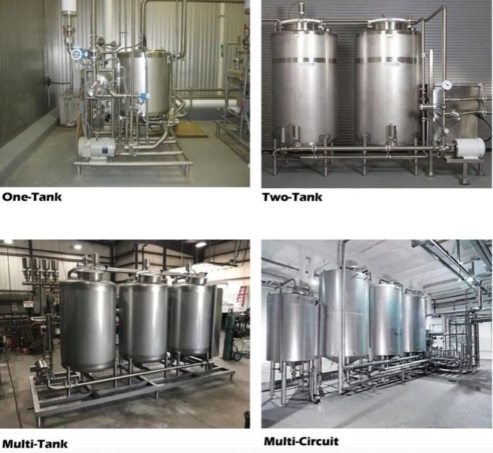 Forstec Full Automatic CIP Cleaning System for Beverage Production Line