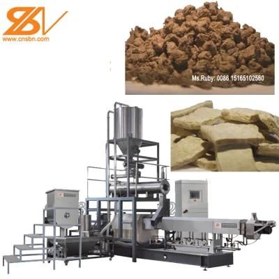 CE Standard New Condition Soya Chunks Extruder Machine
