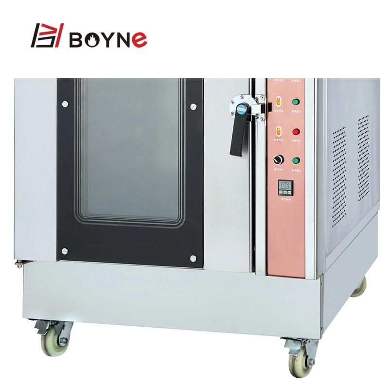 High Temperature Hot Air Eight Trays Gas Convection Oven