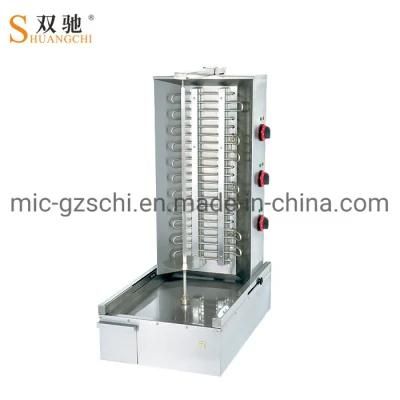 Electric Shawarma Adjustable Stove Autorotation with Three Switch Commercial Using