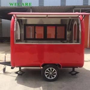 Wecare Mobile Food Cart for Popcorn